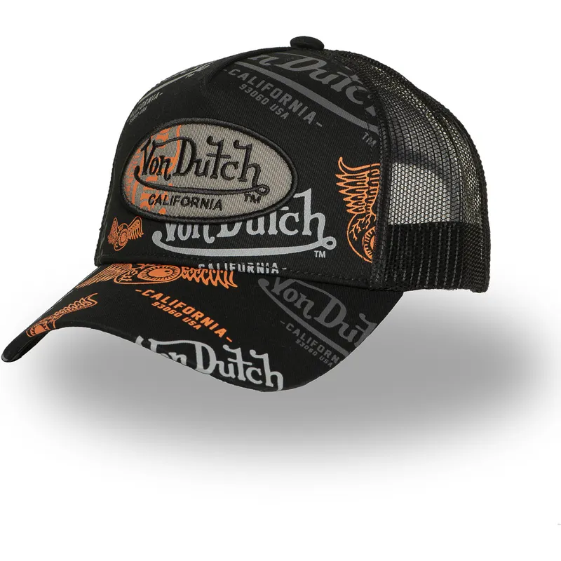 petten-gebogen-zwart-snapback-van-von-dutch