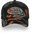 petten-gebogen-zwart-snapback-van-von-dutch