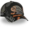 petten-gebogen-zwart-snapback-van-von-dutch
