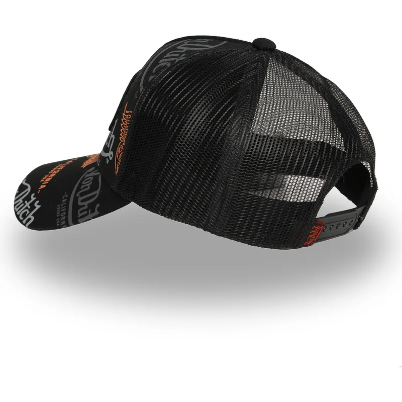 petten-gebogen-zwart-snapback-van-von-dutch