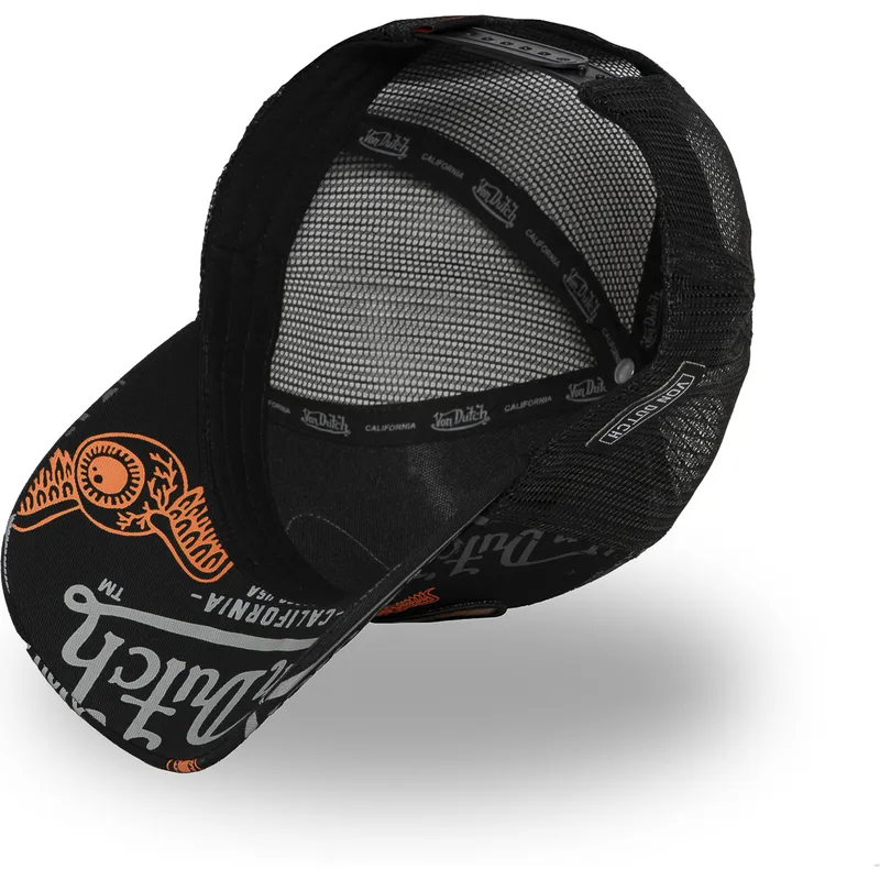 petten-gebogen-zwart-snapback-van-von-dutch