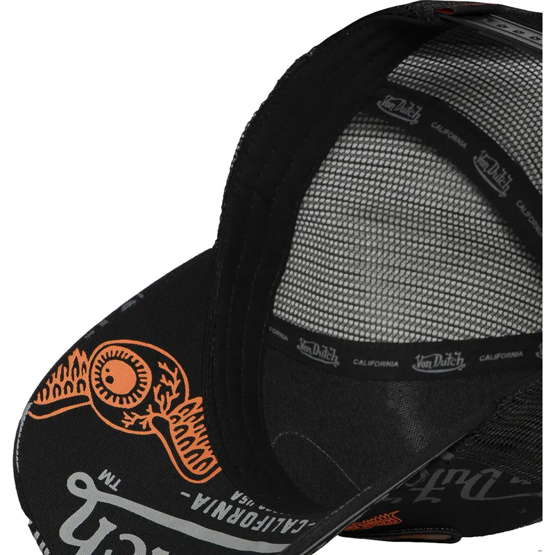 petten-gebogen-zwart-snapback-van-von-dutch