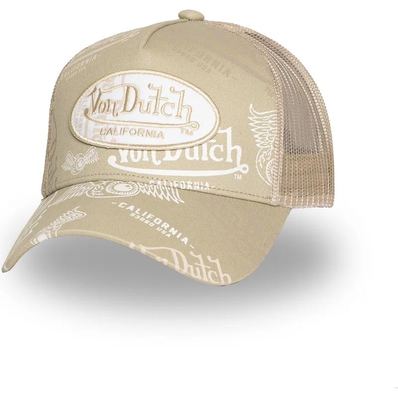 petten-gebogen-beige-snapback-van-von-dutch