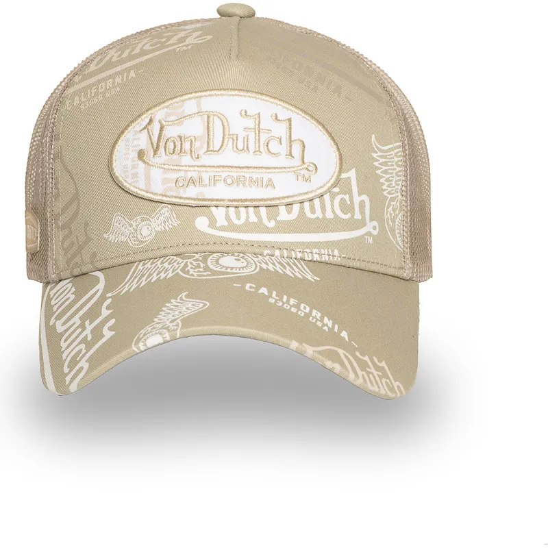 petten-gebogen-beige-snapback-van-von-dutch