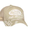 petten-gebogen-beige-snapback-van-von-dutch