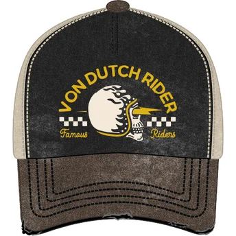 Von Dutch Curved Brim XAVIER06 Multicolor Snapback Cap
