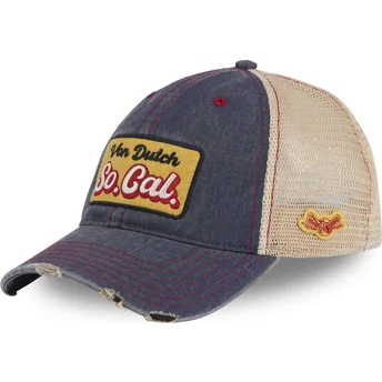 Gorra trucker blå och beige MAC09 från Von Dutch
