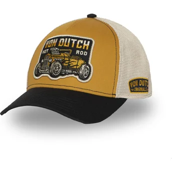Petten gebogen meerkleurig snapback SEM01 van Von Dutch