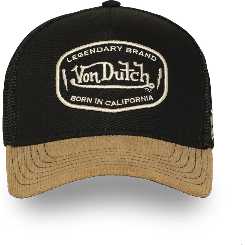 cap-gebogen-black-snapback-van-von-dutch