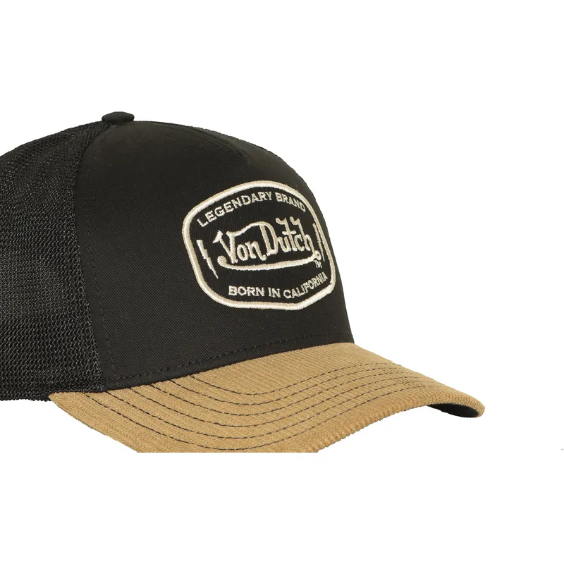 cap-gebogen-black-snapback-van-von-dutch