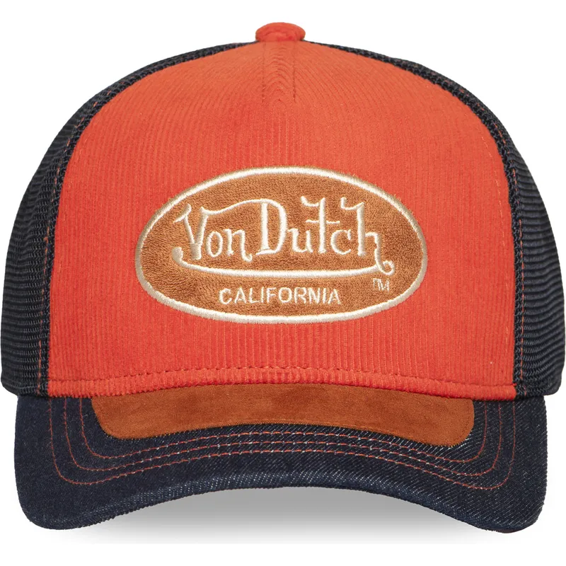 truckerkeps-orange-och-bla-shield04-fran-von-dutch