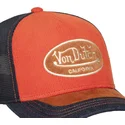 trucker-kasket-orange-og-bla-shield04-fra-von-dutch