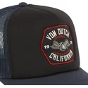 czapka-trucker-brazowa-i-granatowa-foam02-od-von-dutch
