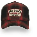 czerwona-i-czarna-czapka-trucker-car05-von-dutch