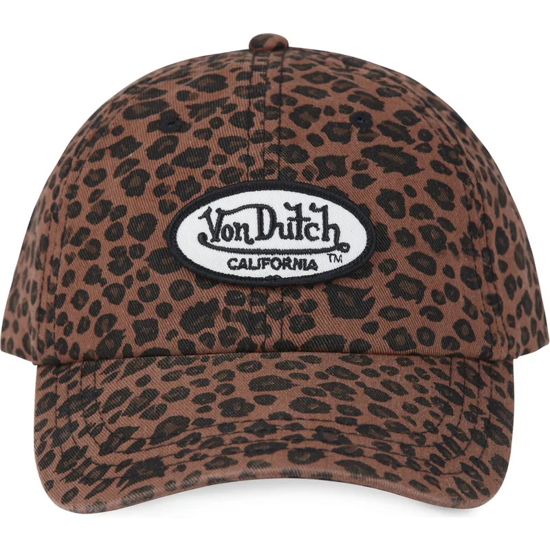 petten-gebogen-luipaard-verstelbaar-leo-br-van-von-dutch