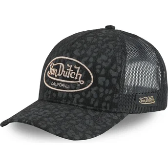 Schwarze Trucker-Kappe LETT B von Von Dutch