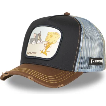 Gorra trucker multicolor Tom og Jerry TAJ7 CHE Looney Tunes fra Capslab