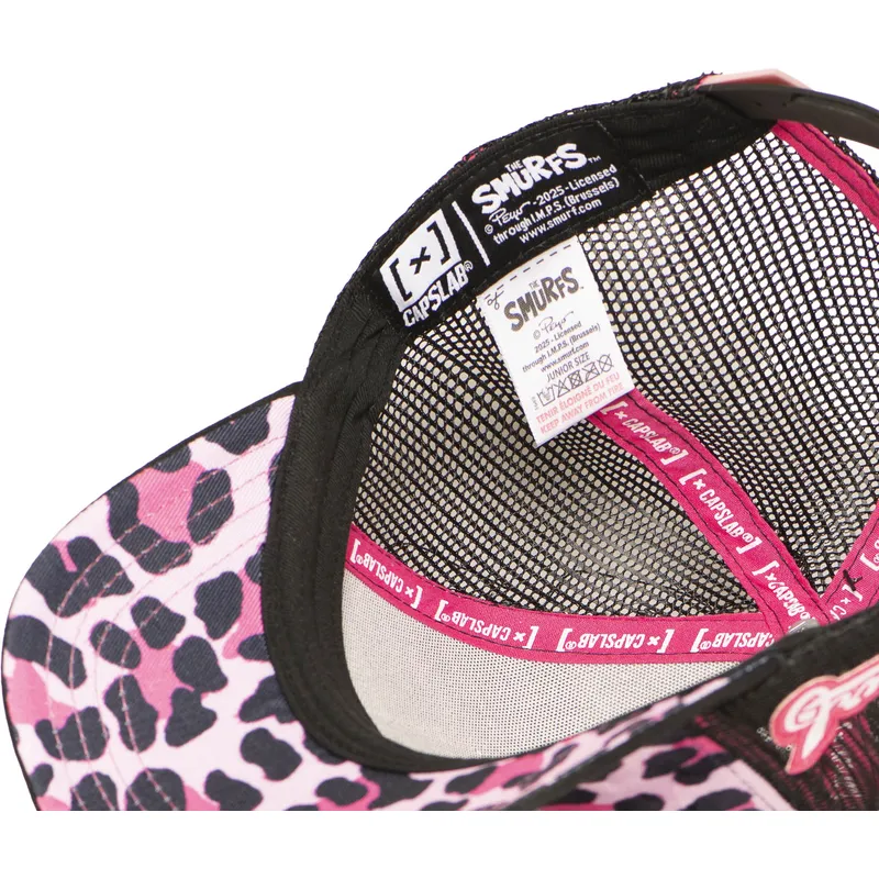 petten-gebogen-luipaard-snapback-rosa-smu-leop-smurfin-de-smurfen-van-capslab