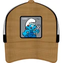 brun-og-sort-trucker-kasket-pitufo-manitas-smu-handy-smolferne-fra-capslab