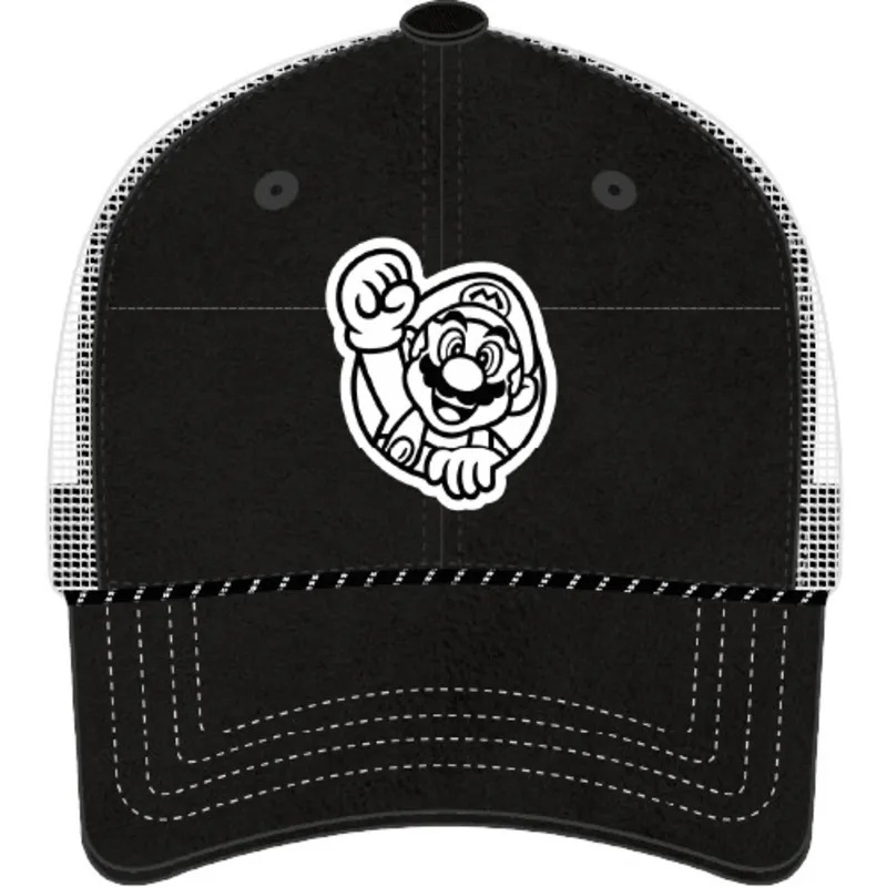 petten-gebogen-zwart-snapback-smb2-nig-bros-mario-super-mario-bros-van-capslab petten-gebogen-zwart-snapback-smb2-nig-bros-mario-super-mario-bros-van-capslab