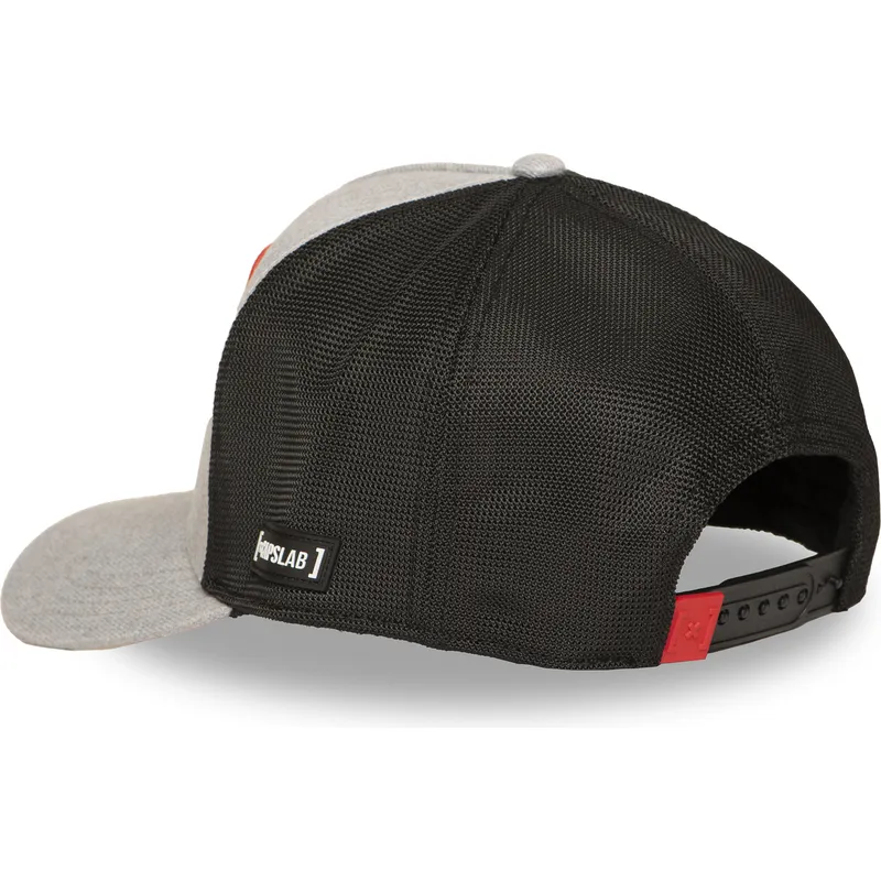 graue-und-schwarze-trucker-kappe-mario-kart-smk3-vro-super-mario-bros-von-capslab