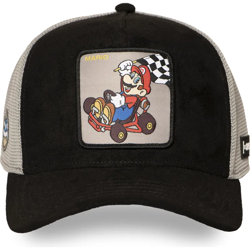 petten-gebogen-zwart-snapback-kart-smk3-che-bros-mario-super-mario-bros-van-capslab petten-gebogen-zwart-snapback-kart-smk3-che-bros-mario-super-mario-bros-van-capslab
