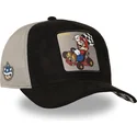 gorra-trucker-sort-og-gra-mario-kart-smk3-che-super-mario-bros-fra-capslab