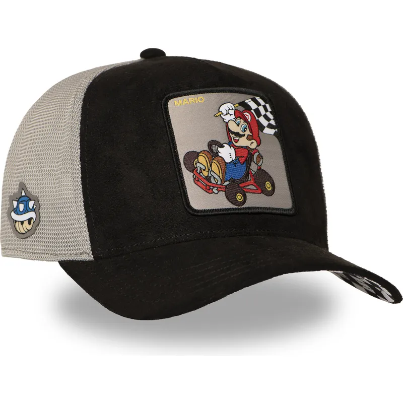 petten-gebogen-zwart-snapback-kart-smk3-che-bros-mario-super-mario-bros-van-capslab petten-gebogen-zwart-snapback-kart-smk3-che-bros-mario-super-mario-bros-van-capslab