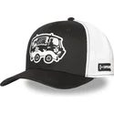 sort-og-hvid-trucker-cap-the-mystery-machine-sd3-van-scooby-doo-fra-capslab