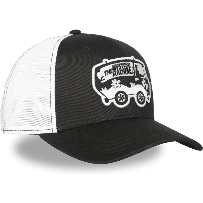 petten-gebogen-zwart-snapback-the-mystery-machine-scooby-doo-van-capslab petten-gebogen-zwart-snapback-the-mystery-machine-scooby-doo-van-capslab