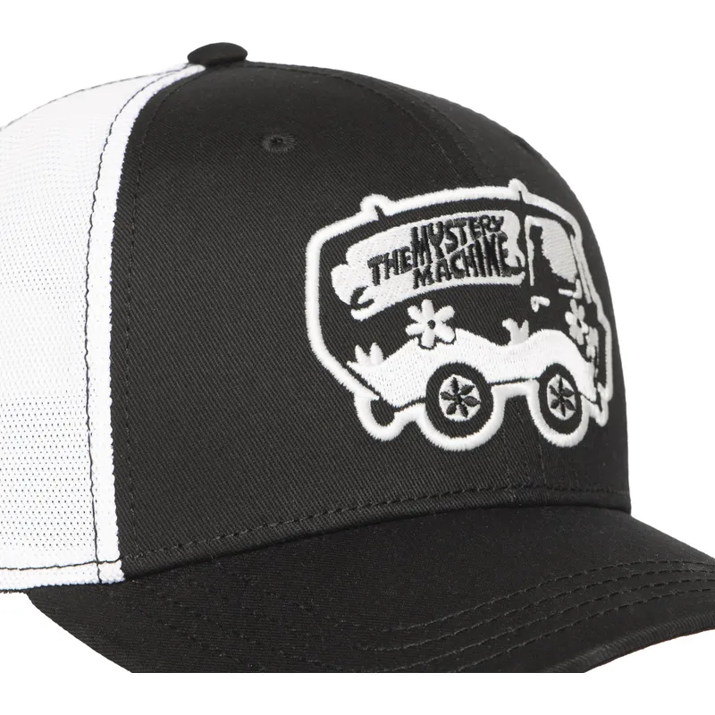 czarna-i-biala-czapka-trucker-the-mystery-machine-sd3-van-scooby-doo-od-capslab