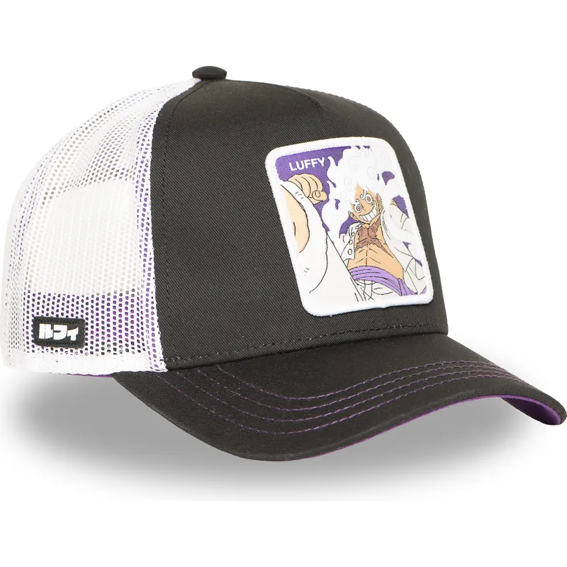 svart-och-vit-trucker-keps-monkey-d-luffy-op6-gea-one-piece-fran-capslab