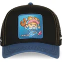 trucker-kasket-sort-og-bla-tony-tony-chopper-op6-cho-one-piece-fra-capslab