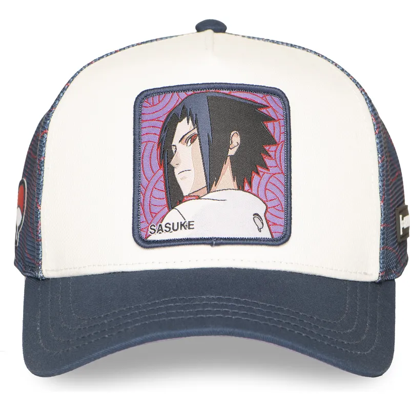 petten-gebogen-wit-snapback-sasuke-uchiha-naruto-van-capslab