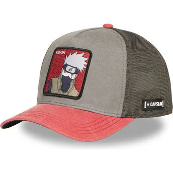 Capslab Kakashi Hatake NS5 KAK Naruto Multicolor Trucker Hat