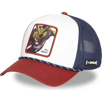 Petten gebogen meerkleurig snapback All Might MHA2 ALL My Hero Academia All Might My Hero Academia van Capslab