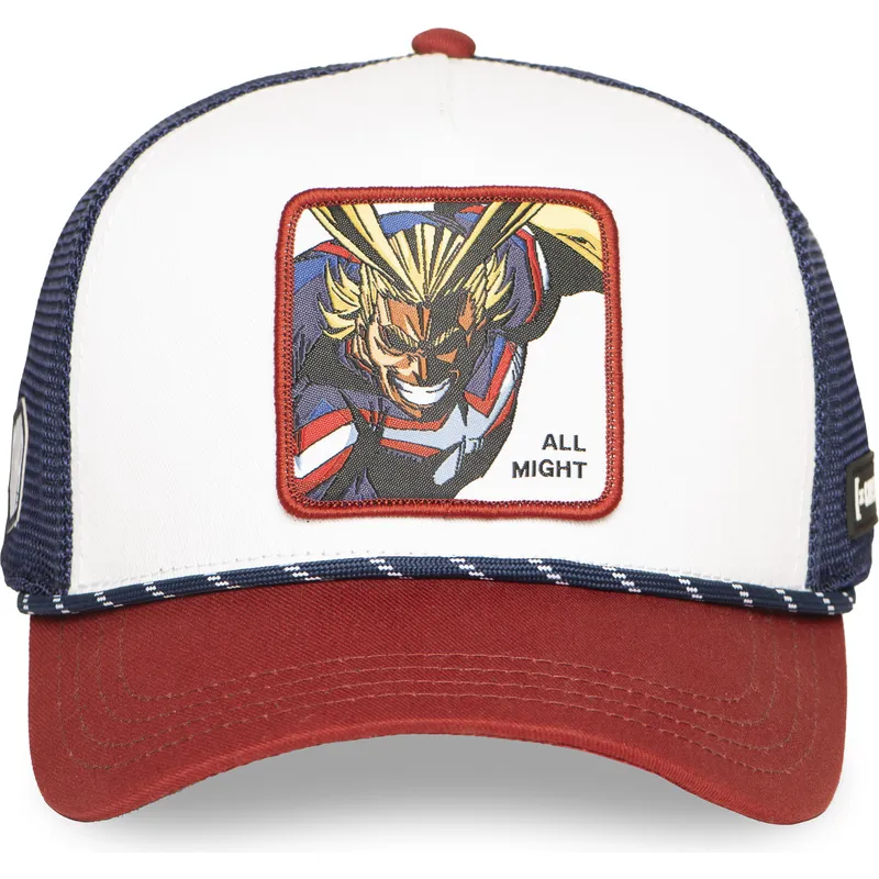 cappellino-trucker-multicolore-all-might-mha2-all-my-hero-academia-di-capslab