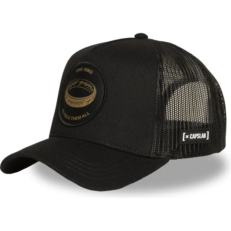 petten-gebogen-zwart-snapback-anillo-unico-lotr-rin2-el-senor-enige-ring-de-heer-der-ringen-van-capslab petten-gebogen-zwart-snapback-anillo-unico-lotr-rin2-el-senor-enige-ring-de-heer-der-ringen-van-capslab