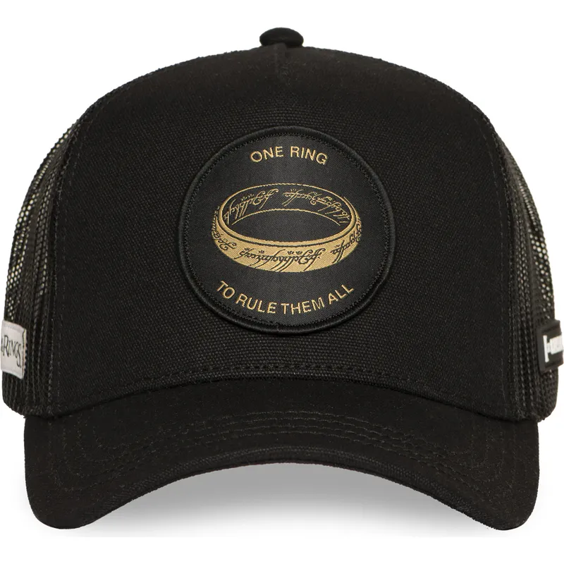 cappellino-trucker-nero-anello-unico-lotr-rin2-il-signore-degli-anelli-di-capslab