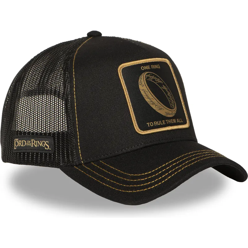 petten-gebogen-zwart-snapback-lotr-rin-enige-ring-in-de-ban-van-de-ring-van-capslab petten-gebogen-zwart-snapback-lotr-rin-enige-ring-in-de-ban-van-de-ring-van-capslab