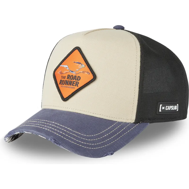 petten-gebogen-meerkleurig-snapback-loo12-roa-roadrunner-looney-tunes-van-capslab