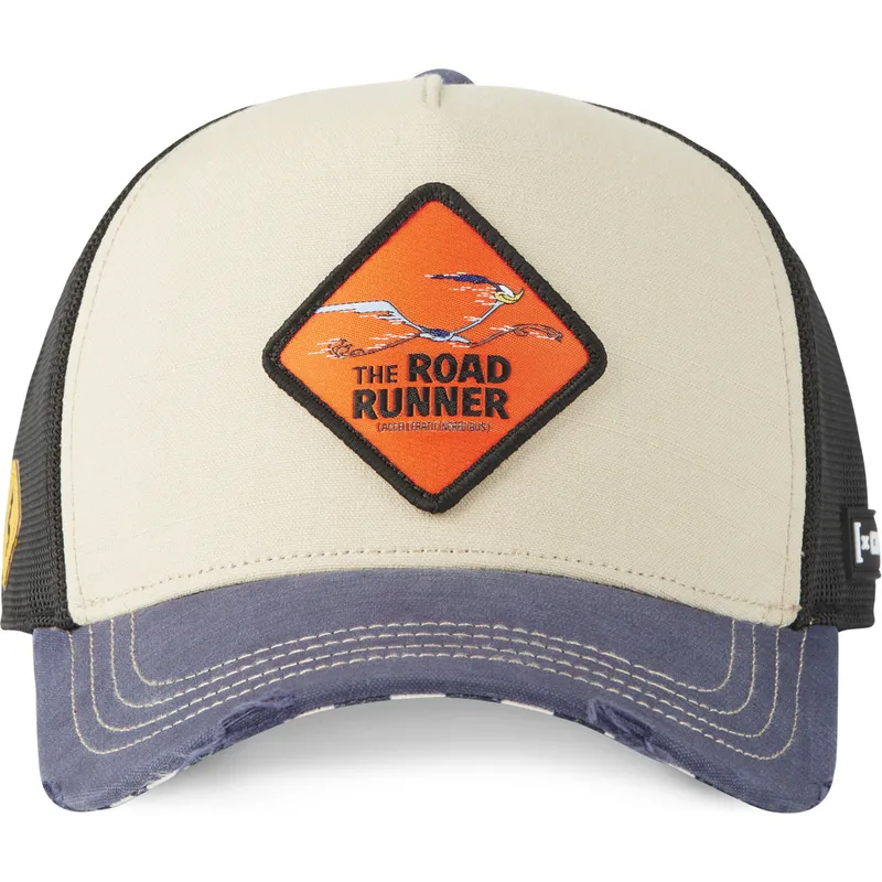 petten-gebogen-meerkleurig-snapback-loo12-roa-roadrunner-looney-tunes-van-capslab