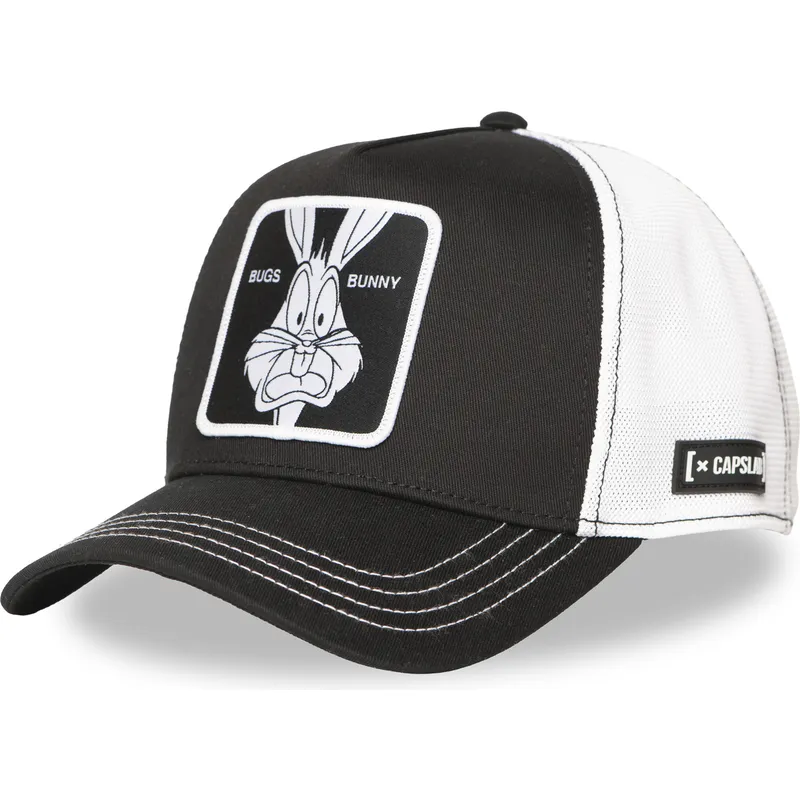 petten-gebogen-zwart-snapback-bugs-bunny-looney-tunes-van-capslab
