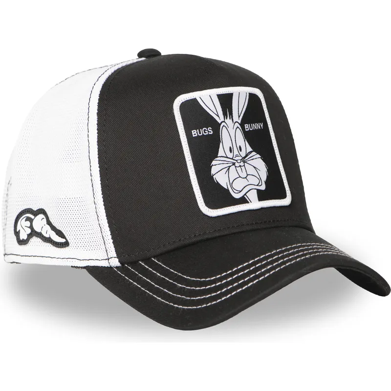petten-gebogen-zwart-snapback-bugs-bunny-looney-tunes-van-capslab