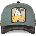 capslab-curved-brim-daffy-duck-loo12-daf2-looney-tunes-green-and-black-snapback-cap