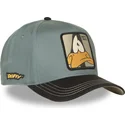 capslab-curved-brim-daffy-duck-loo12-daf2-looney-tunes-green-and-black-snapback-cap