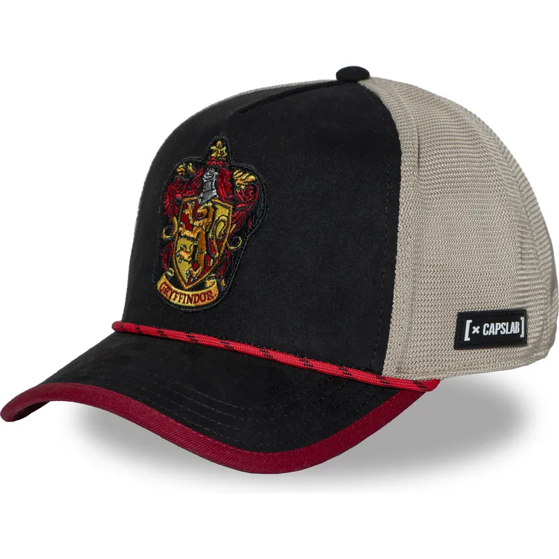 petten-gebogen-zwart-snapback-griffoendor-harry-potter-van-capslab