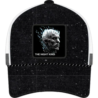 Petten gebogen zwart snapback Rey de la Noche GOT NIG Juego Koning van de Nacht Game of Thrones van Capslab