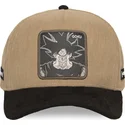 cappello-snapback-marrone-e-nero-curva-son-goku-dbs7-uni-dragon-ball-di-capslab