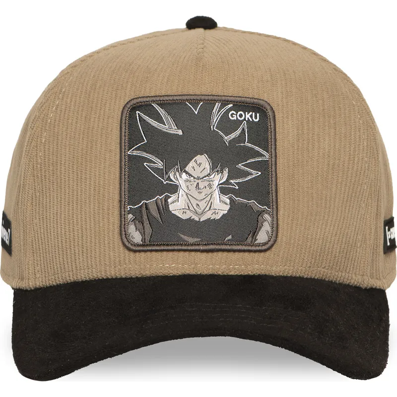 petten-gebogen-bruin-snapback-son-goku-dragon-ball-van-capslab